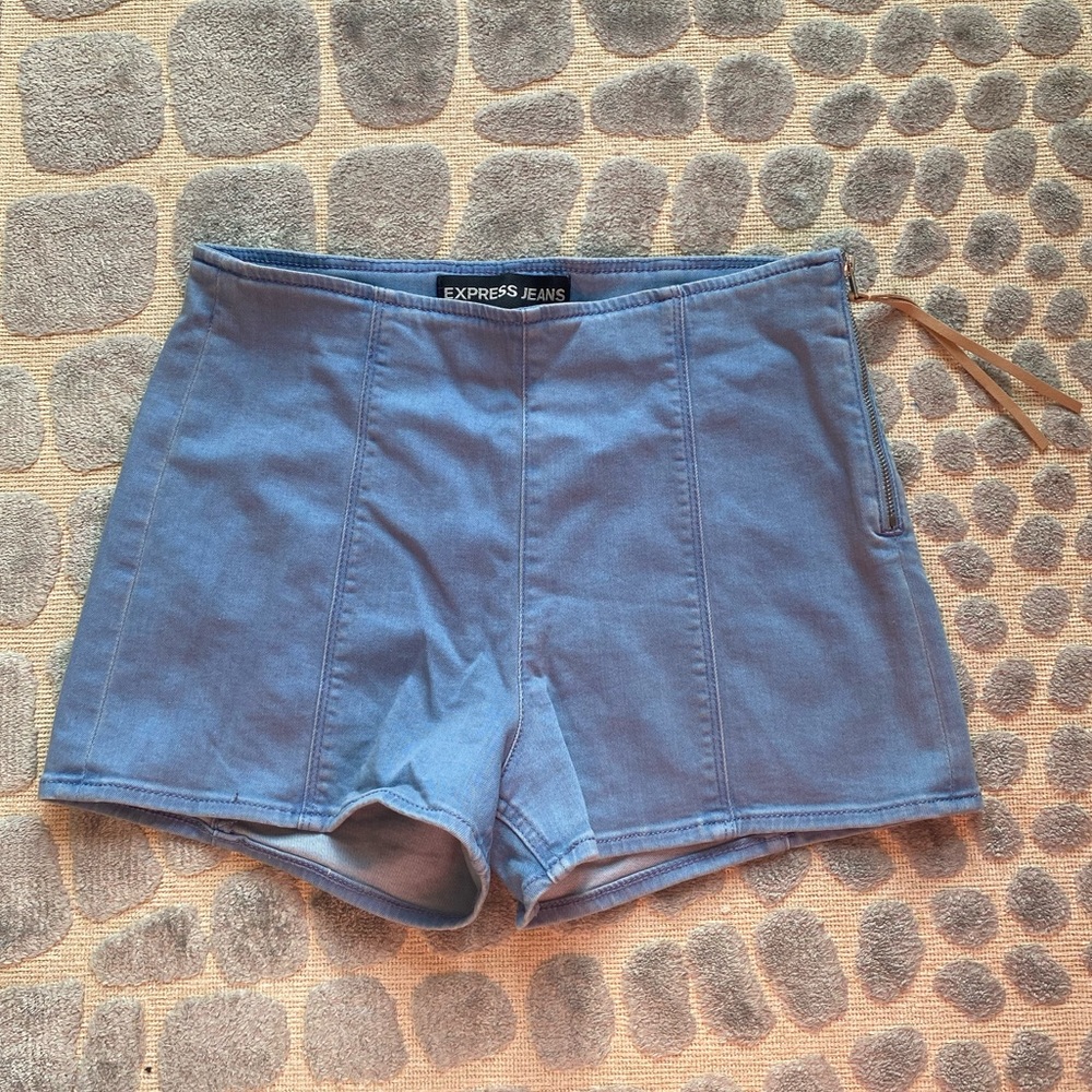 New Express Stretchy Jean Shorts